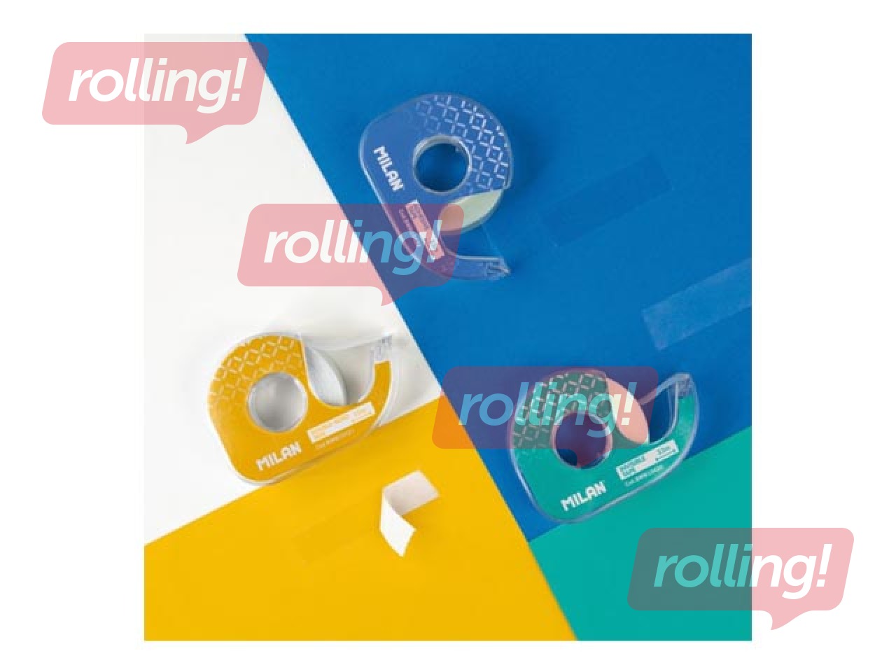 Muutmatu liimipaber, pakendatud eraldi, 19mm x 33m