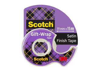 Teip, Scotch, Satin Gift -Wrap, hoidikuga, 19mm x 15m
