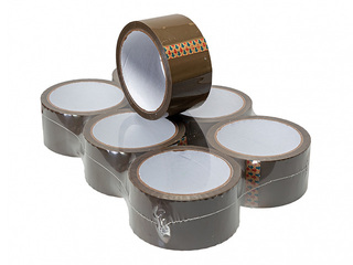 Packaging tape, PP, brown, 48mm x 60m