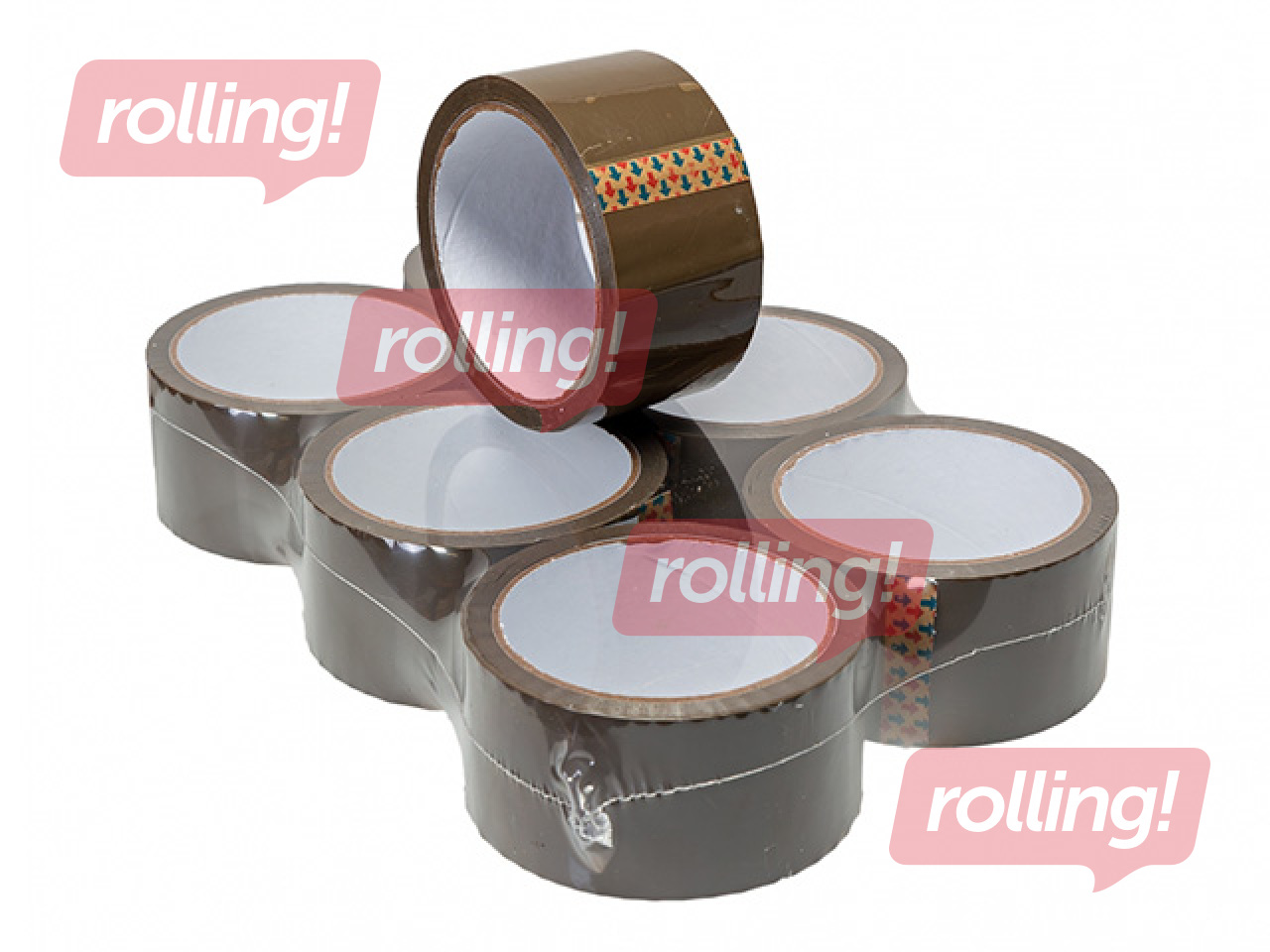 PROMO Pakitamisteip, PP, pruun, 48mm x 60m