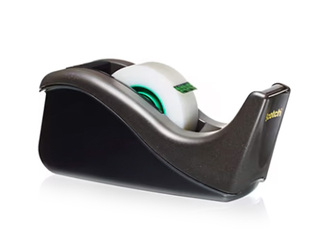 Держатель с скочем 3M Scotch Magic, 19mmx33m, чёрная