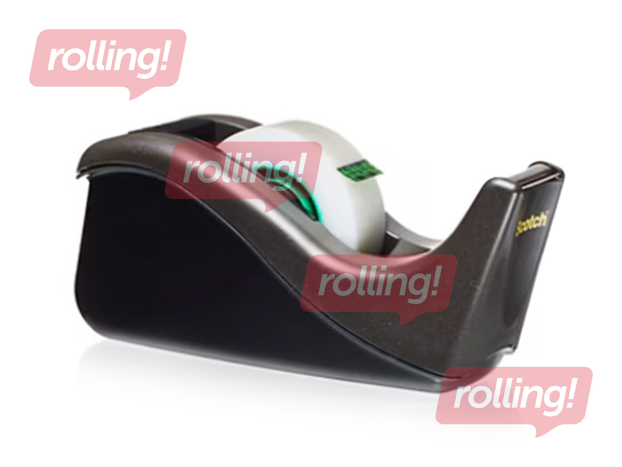 Держатель с скочем 3M Scotch Magic, 19mmx33m, чёрная