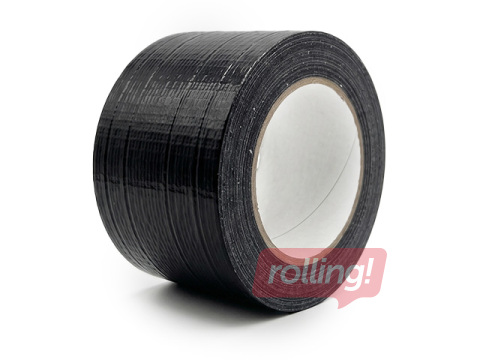 Duct tape, black, 75mm x 50m