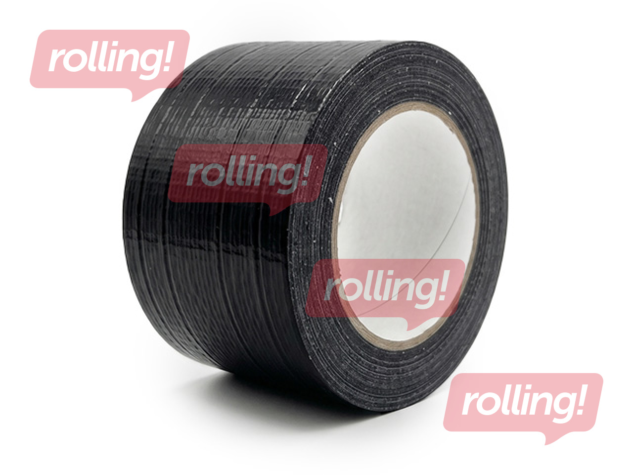 Duct tape, black, 75mm x 50m