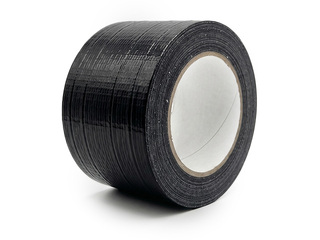 Teip Duct Tape, must, 75mm x 50m