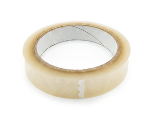 Transparent adhesive tape, inner core 76mm, 19mm x 66m