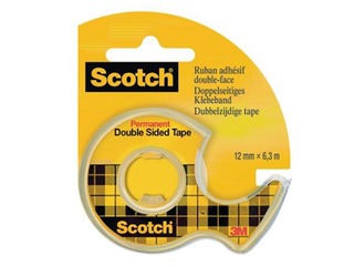 Kahepoolne teip 3M Scotch,12mm x 6.3m 