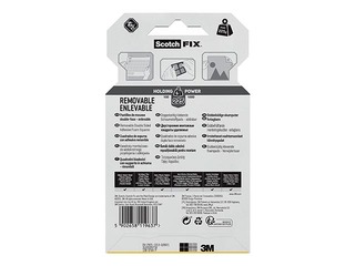 Kahepoolsed vahtteibi padjad 3M Scotch, 12.7x12.7mm, eemaldatav