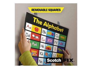 Mounting squares 3M Scotch,12.7x12.7mm, non permanent