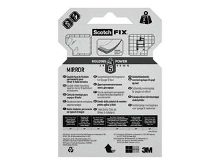 3M Scotch, Bath & Mirror kahepoolne kinnituslint, 19mm x 1.5m