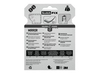 Kleeplint, kahepoolne 3M Scotch, Bath & Mirror, 19mm x 5m