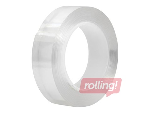 Double sided adhesive gel tape Milan, 30mm x 3m