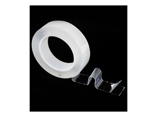 Tape Grand, double-sided, crystal clear, 30mm x 5m