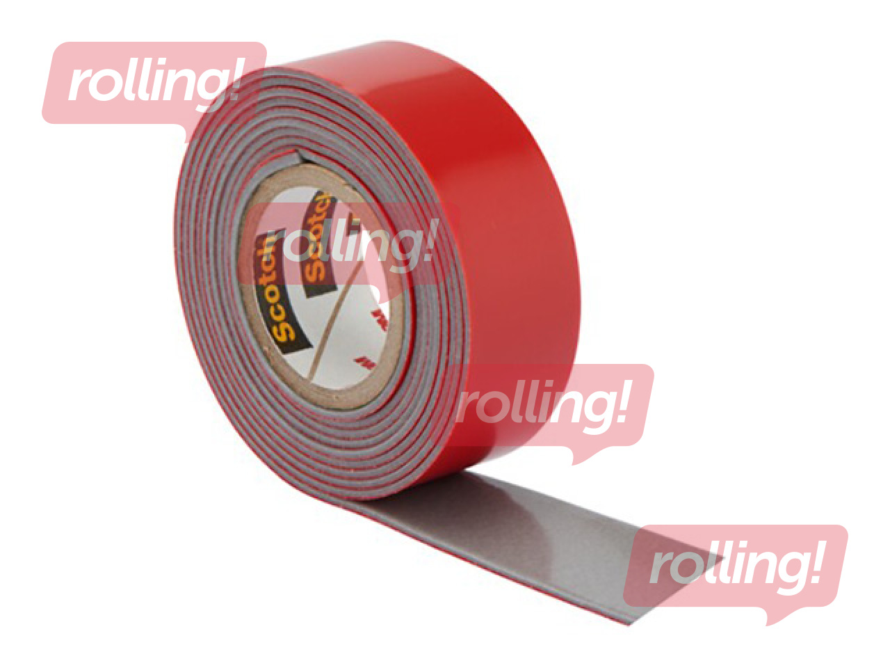 Double-sided mounting tape, Scotch Extreme, transparent, 19mm x 1.5m