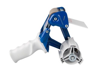 Tape dispenser, metal, 75mm