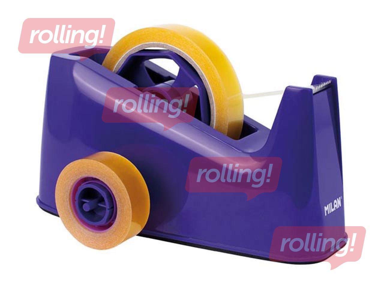 Līmlentes turētājs Milan, dubultais, tumši zils, 33m un 66m