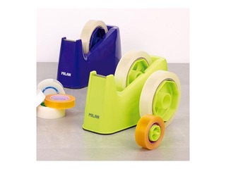 Līmlentes turētājs Milan, dubultais, tumši zils, 33m un 66m