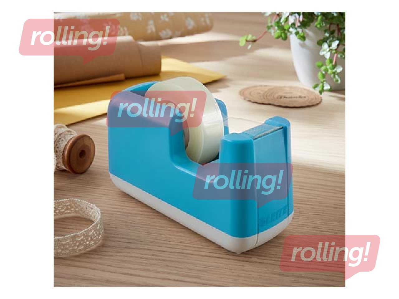 Teibi hoidja  Leitz Cozy koos teibiga, sinine