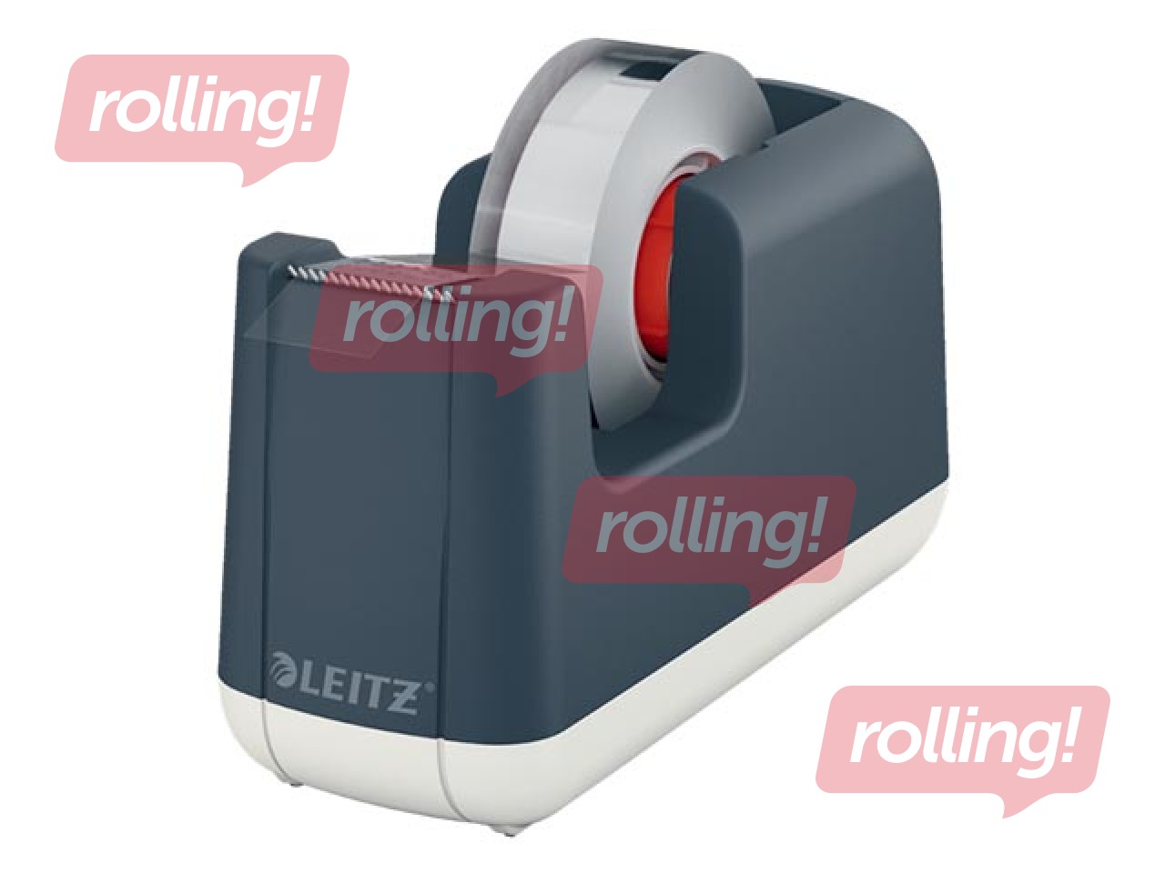 Līmlentes turētājs Leitz Cosy ar līmlenti, pelēks