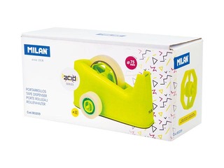 Topeltteibi hoidja adapteriga Milan, kollane 