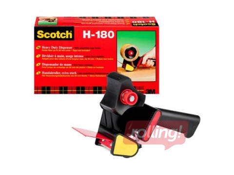 Teibihoidja Scotch H-180, must/punane