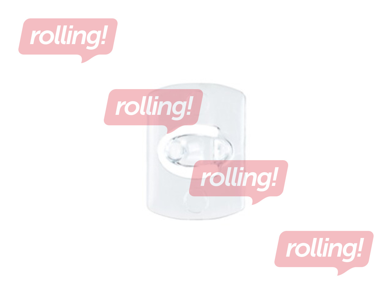 Command kaunistuskonksud, 17026, läbipaistvad, 40 konksu