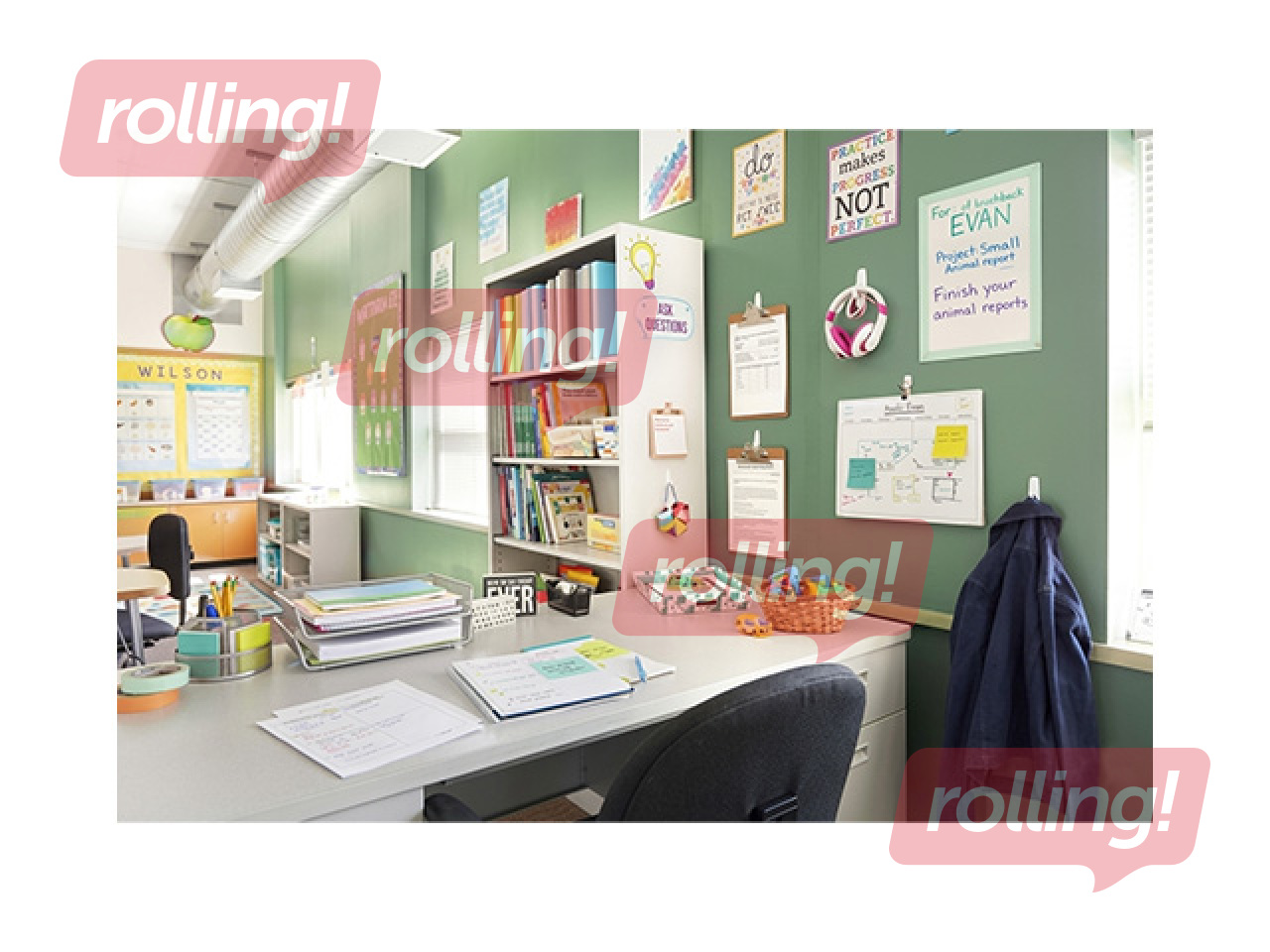 Konks Command Medium 17001, plastik, liimitav, valge, 2tk