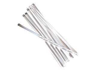 Glue sticks extra transparent, D7, 200 mm, 10 pcs.