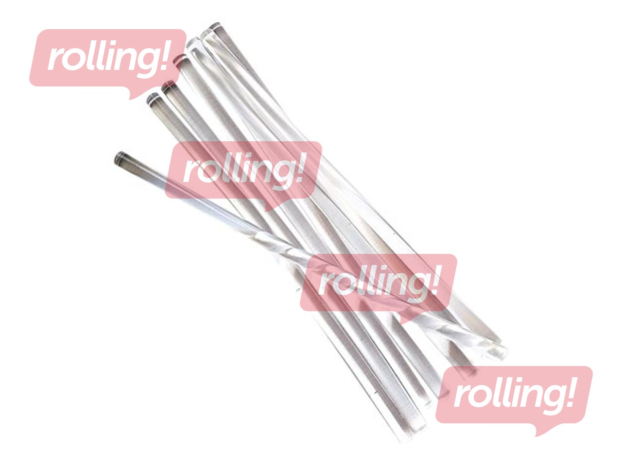 Glue sticks extra transparent, D7, 200 mm, 10 pcs.