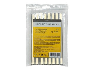 Glue sticks D11, 15 cm, 8 pcs