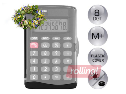 Pocket electronic calculator ErichKrause PC-103 + Jaanipäeva kingitus!