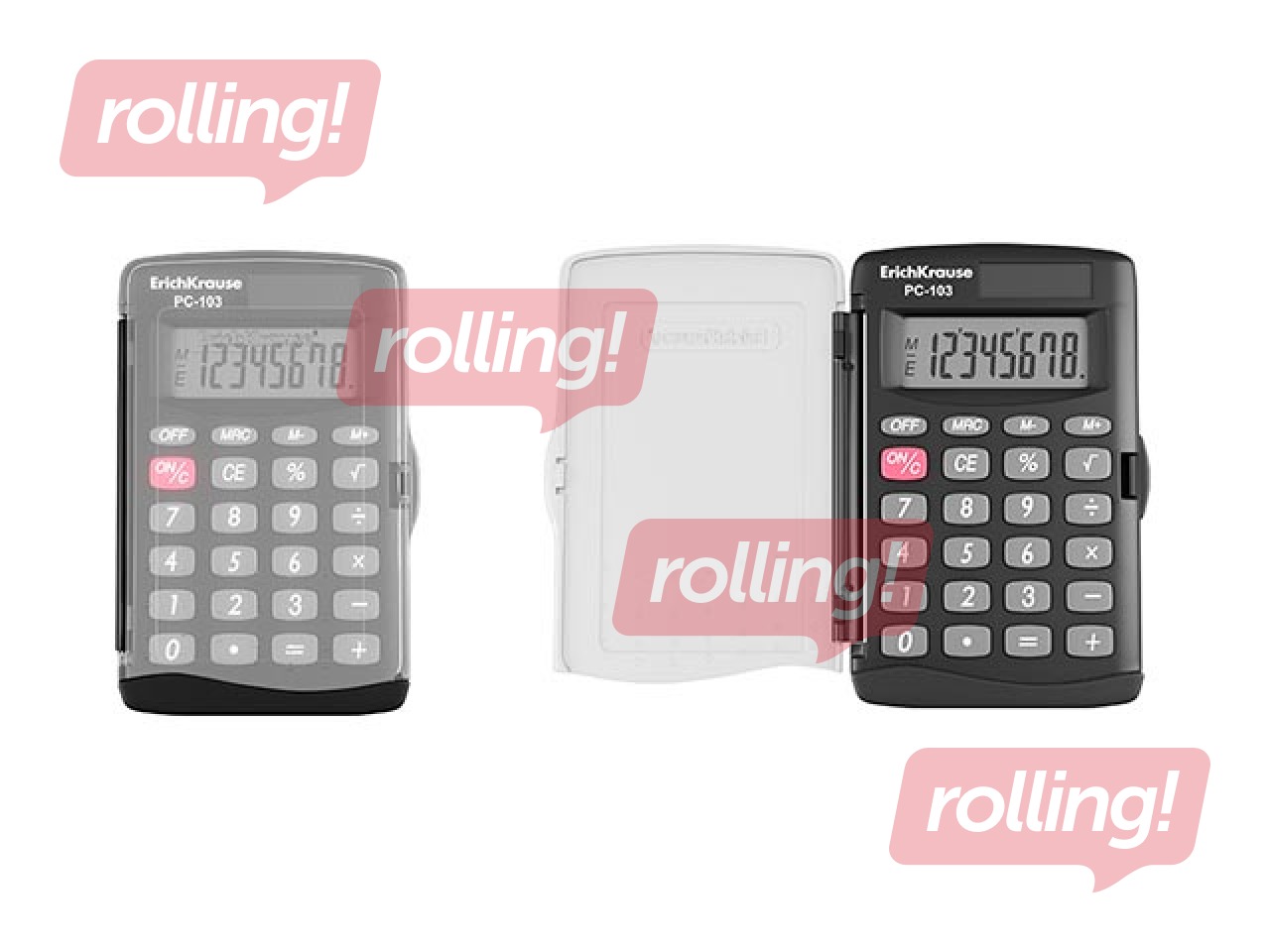 Pocket electronic calculator ErichKrause PC-103 + Jaanipäeva kingitus!