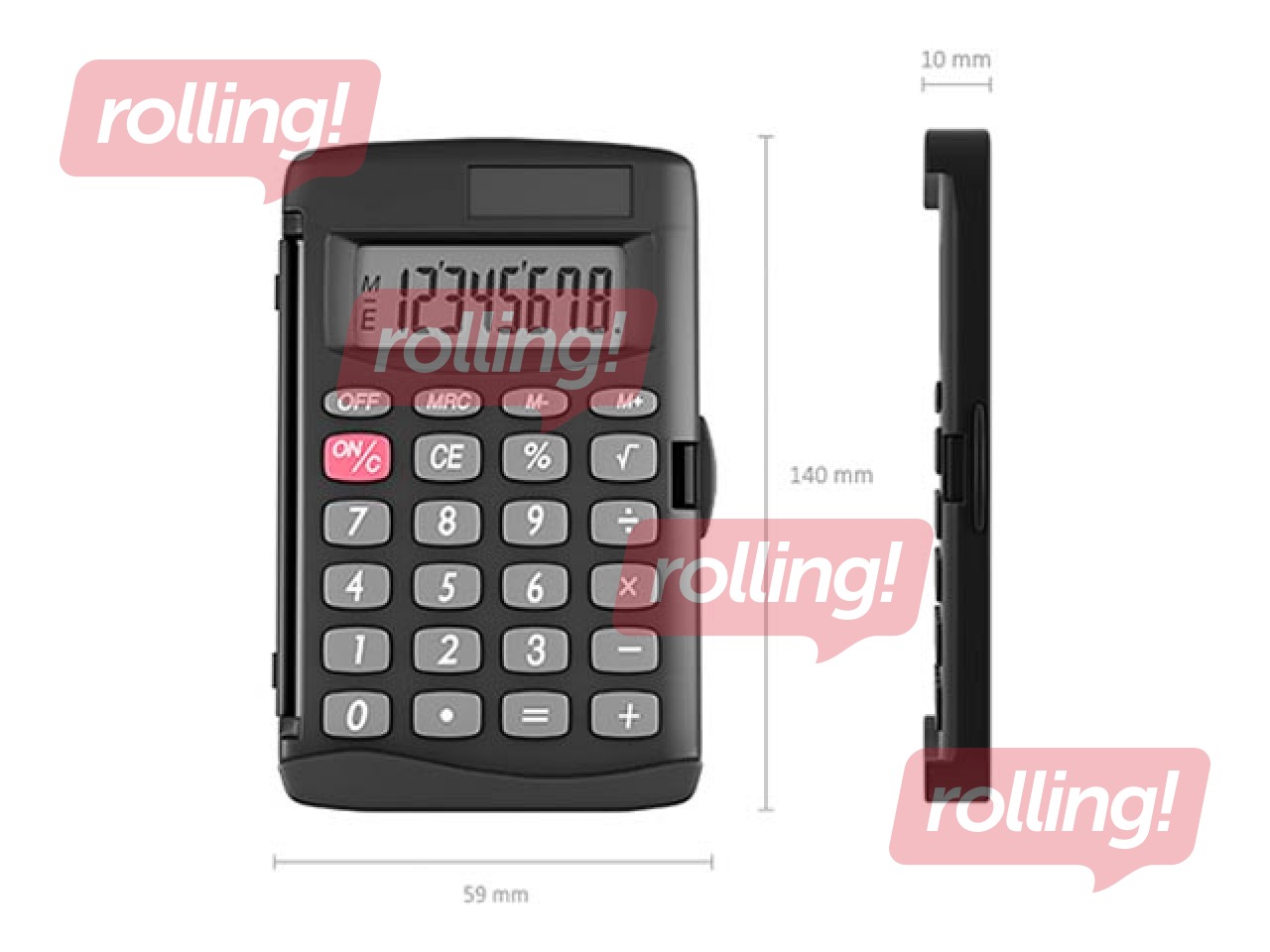 Pocket electronic calculator ErichKrause PC-103 + Jaanipäeva kingitus!