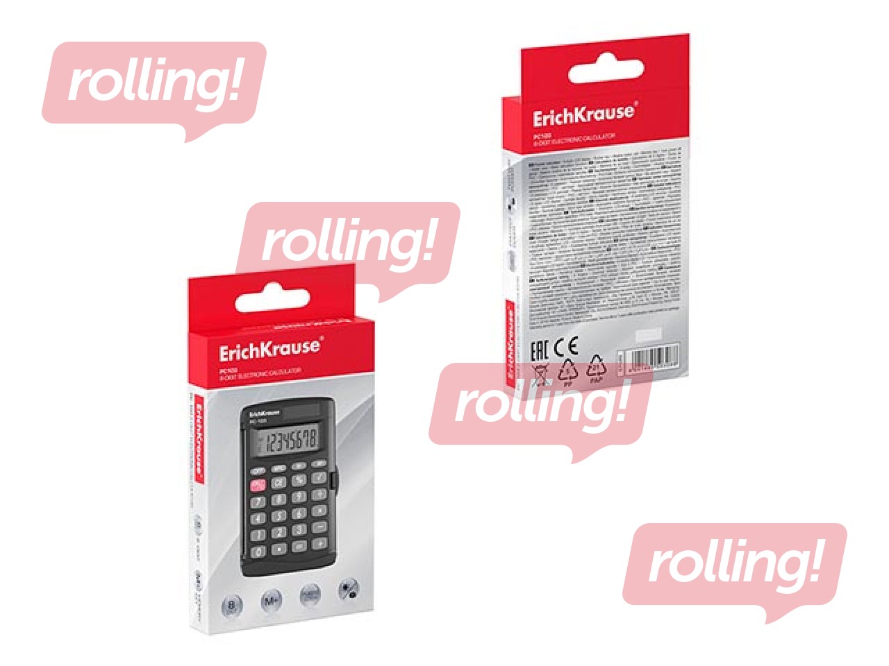 Pocket electronic calculator ErichKrause PC-103 + Jaanipäeva kingitus!