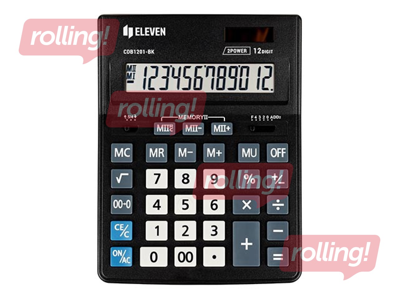 Calculator Eleven CDB-1201BK