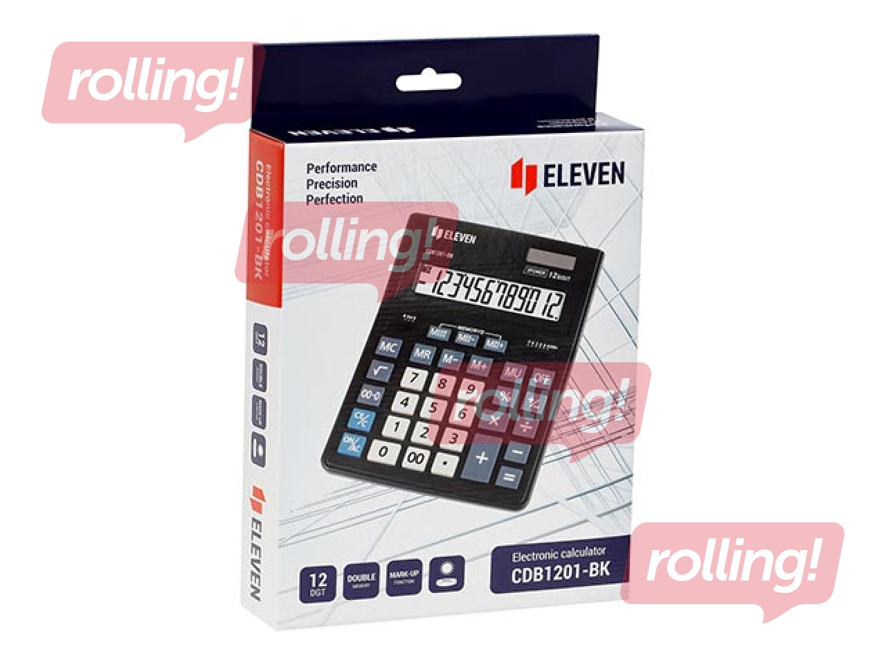 Kalkulaator Eleven CDB-1201BK