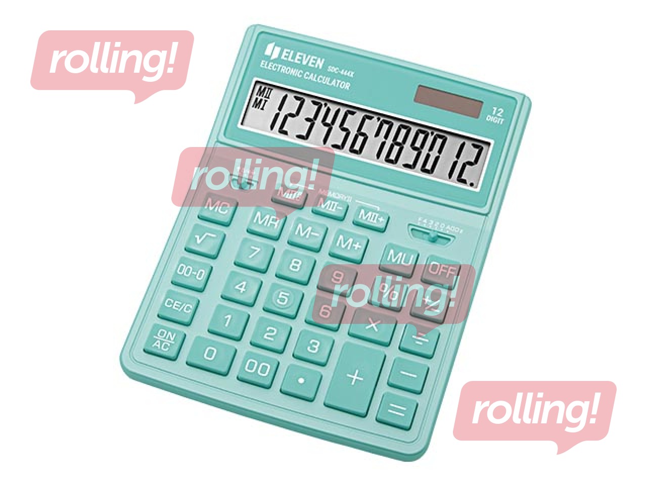 Kalkulaator Eleven SDC-444XRGNE, roheline