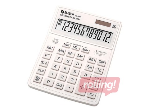 Calculator Eleven SDC-444XRWHE, white