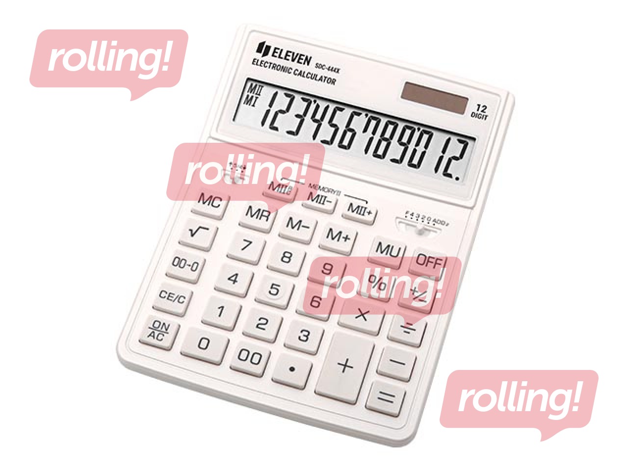 Calculator Eleven SDC-444XRWHE, white