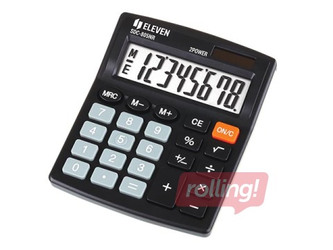 Calculator Eleven SDC-805 NR, black