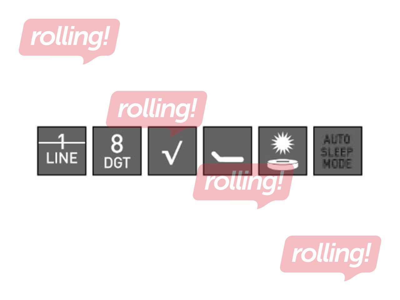 Calculator Eleven SDC-805 NR, black