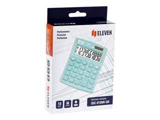 Kalkulaator Eleven SDC-810NRGNE, roheline