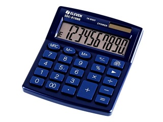 Calculator Eleven SDC-810NRNVE, blue