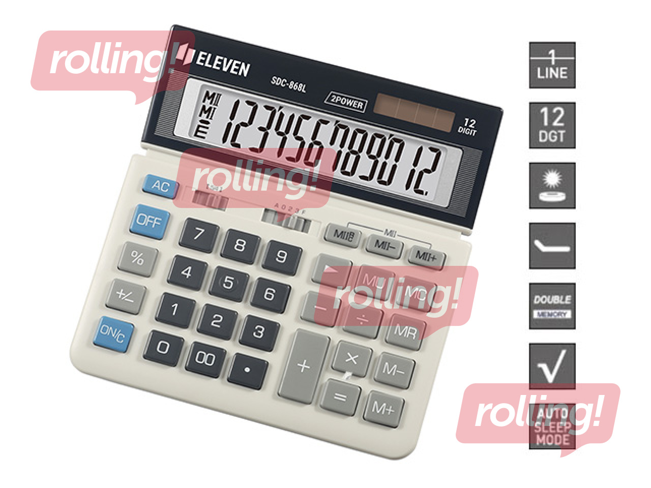 Калькулятор Eleven SDC-868L