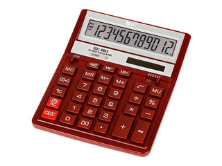 Calculator Eleven SDC-888 XRD, red