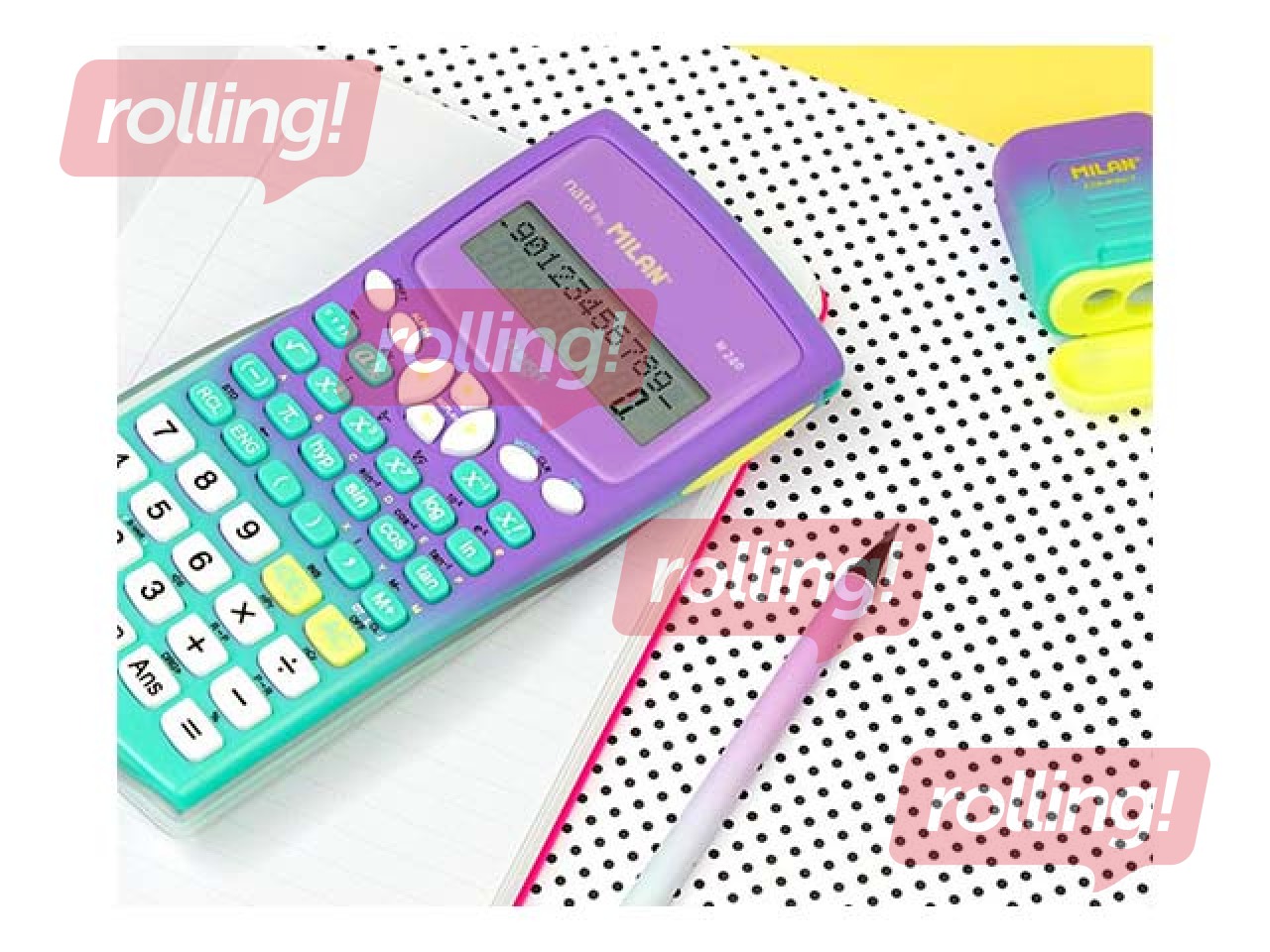 SALE Kalkulaator Milan M240 Sunset, 240 funktsiooni