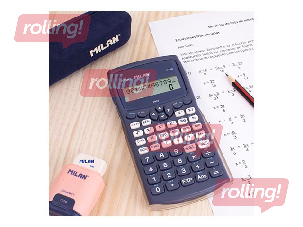 Scientific calculator Milan M240 1918, 240 functions