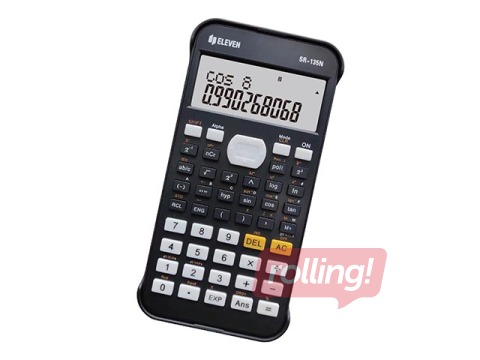 Calculator Eleven SR135NE, 240 functions, black