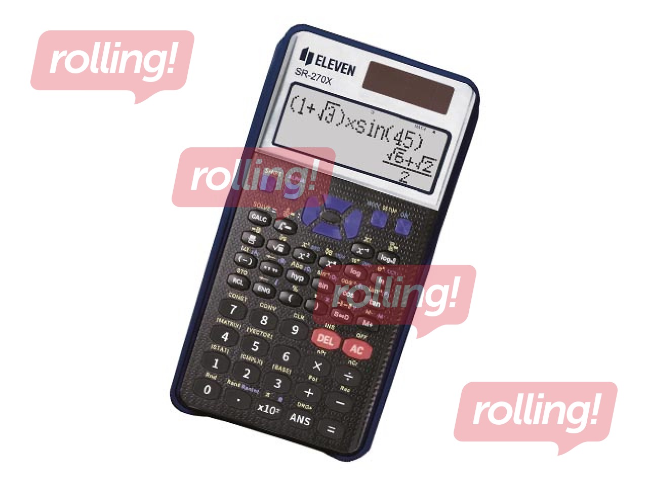 Калькулятор Eleven SR270XE, 417 функций, черный