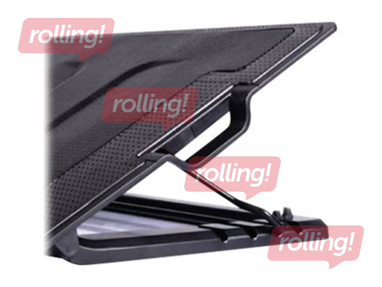 Techly Notebook computer cooling pad and adjustable stand, up to 17.3